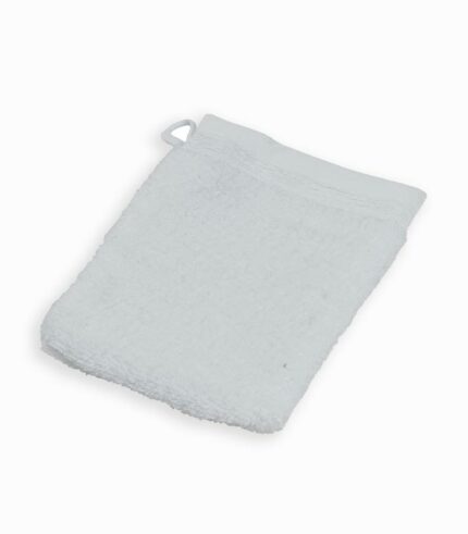 Gant de toilette blanc IHANA