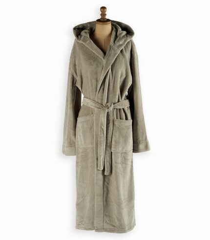 Peignoir à capuche