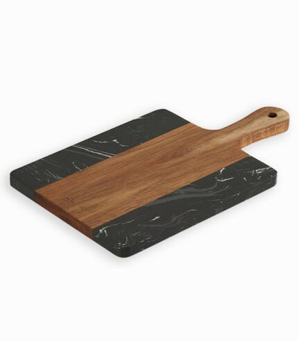 Planche à découper marbre et bois