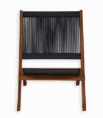 Fauteuil relax LOBOS en teck massif