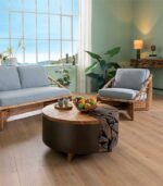 Table basse teck recyclé RAJA