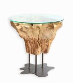 Table basse SERAM en teck recyclé