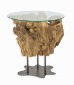 Table basse SERAM en teck recyclé