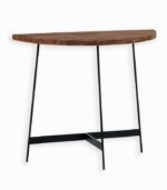 Console HANKO en pin recyclé et métal