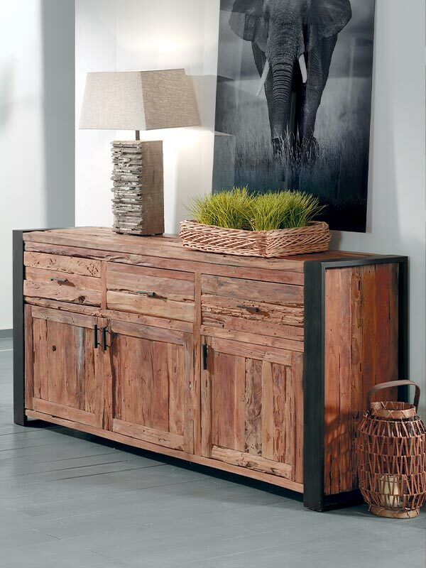 Bahut VANCOUVER en teck recyclé