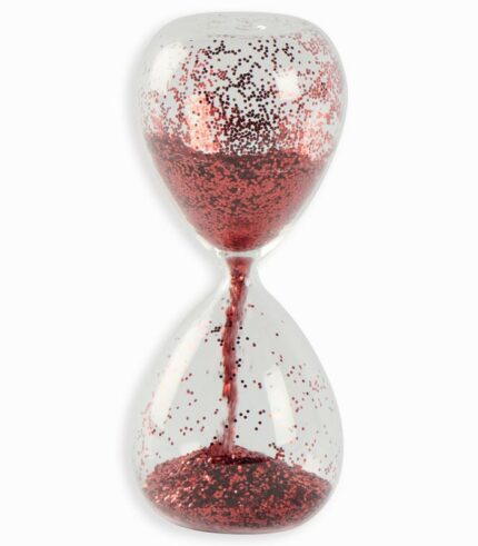 Sablier rouge
