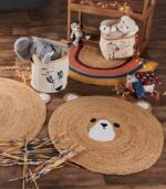 Tapis rond Ourson