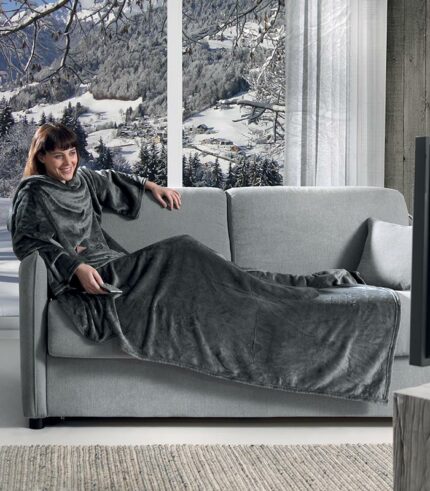 Plaid à manches COCOONING