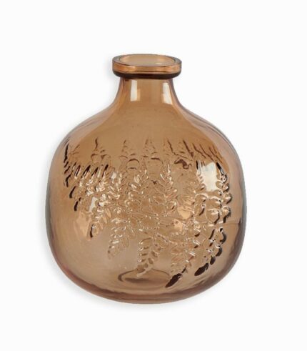 Vase Clepy marron