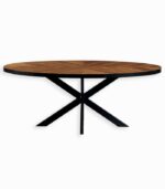 Table ovale RAMA en teck recyclé