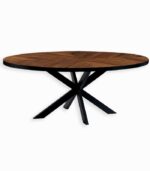 Table ovale RAMA en teck recyclé