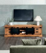 Meuble TV teck recyclé STANLEY