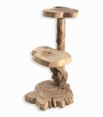 Porte-plantes teck 2 plateaux UNGA