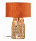 Lampe naturelle rotin LIA