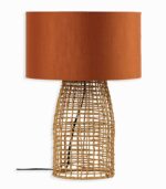 Lampe naturelle rotin LIA