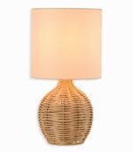 Lampe naturelle rotin RITA
