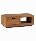 Table basse teck massif OLAND