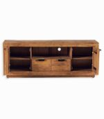 Meuble TV teck massif OLAND