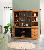 Bahut vaisselier teck recyclé STANLEY