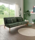 Canapé lit MANAIA vert 3 places