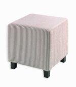 Pouf blanc KUBI