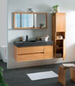 Salle de bain mural GREENLAND en chêne huilé