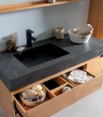 Salle de bain mural GREENLAND en chêne huilé