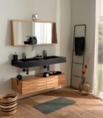 Salle de bain mural GREENLAND en chêne huilé