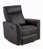 Fauteuil relax WICKLOW gris foncé