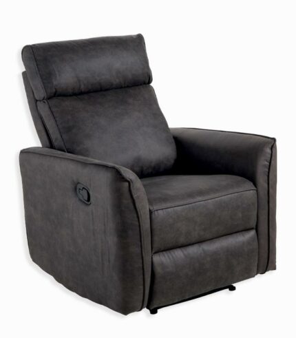 Fauteuil relax WICKLOW gris foncé