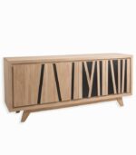 Bahut chêne blanchi BAMBOO