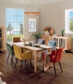 Table chêne blanchi BAMBOO