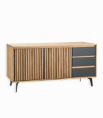 Bahut frêne 2 portes ALSEN