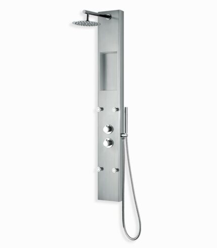 Colonne de douche acier inox