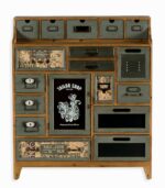 Commode vintage 17 tiroirs WENDY