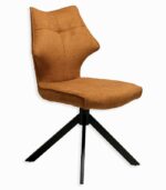 Chaise CAVAN moutarde design moderne