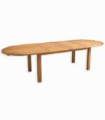 Table de jardin ovale avec allonge VARU