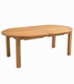 Table de jardin ovale avec allonge VARU