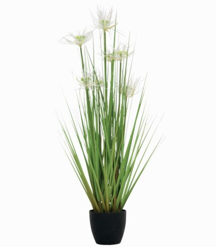 Plante artificielle HERBE SOLEIL en pot