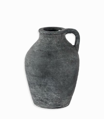 Vase ANTIIKKI en terre cuite noire
