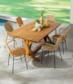 Table de jardin teck JAYA