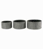Set de 3 paniers ronds LÅDA