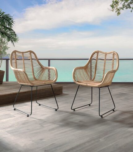 Fauteuil rotin RINING