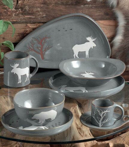 Vaisselle YRSA avec caribou