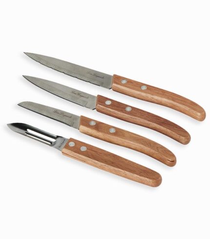 Set de 4 couteaux office et éplucheur