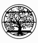 Etagère murale CORK motif arbre