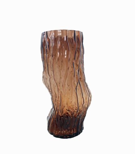 Vase en verre TREEVA H 42 cm