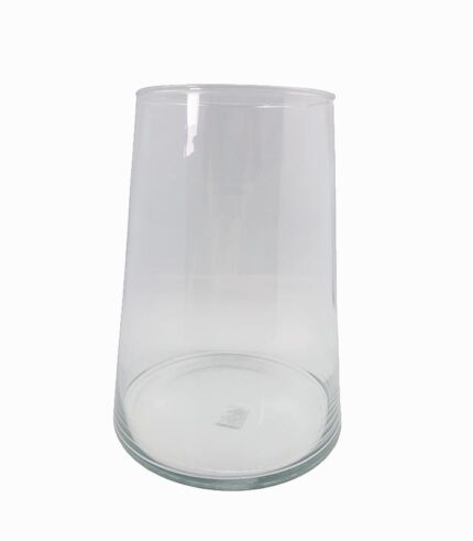 Vase en verre conique DONNA H 30 cm