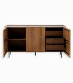 Bahut teck recyclé NEVADA 3 portes