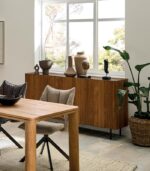 Bahut teck recyclé NEVADA 3 portes